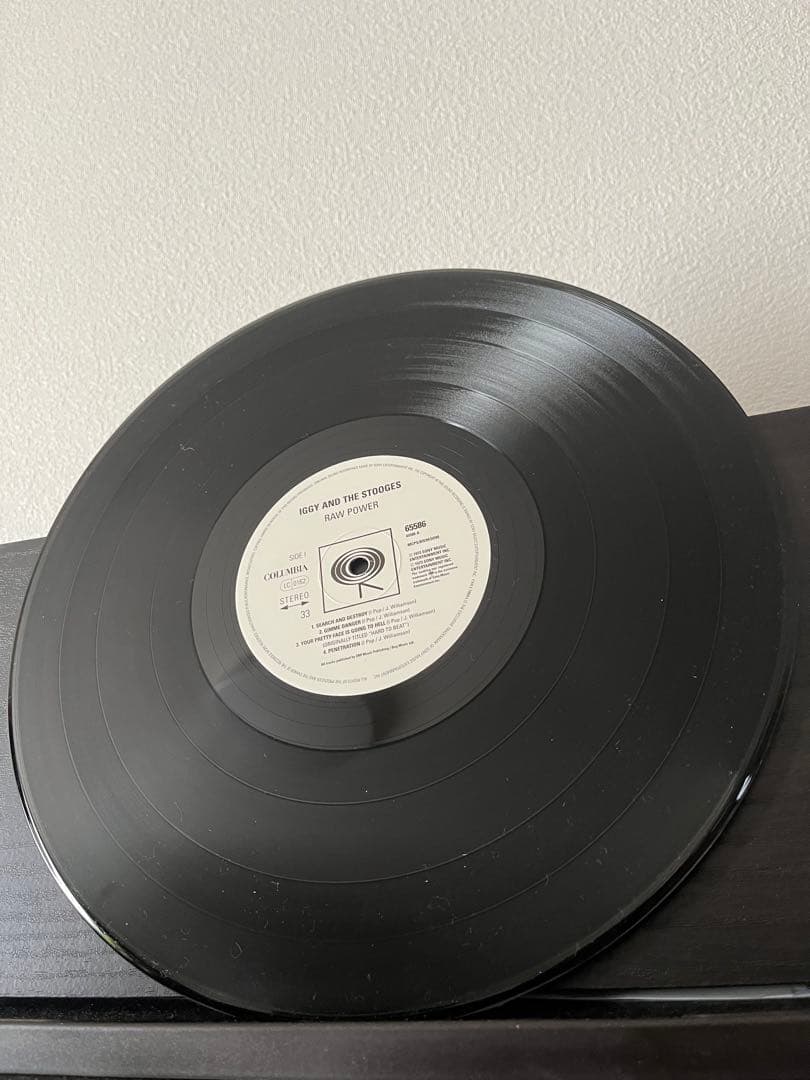 Iggy and The Stooges Raw Power レコード