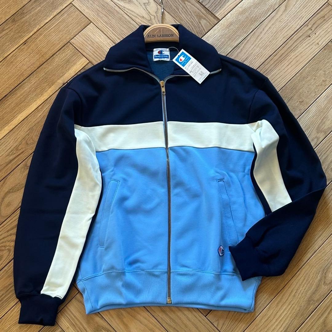 希少デッドストック 80s Champion チャンピオン トラックジャケット