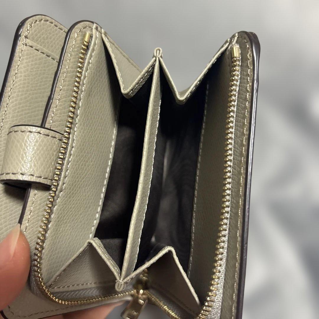 FURLA 二つ折り財布 グレー
