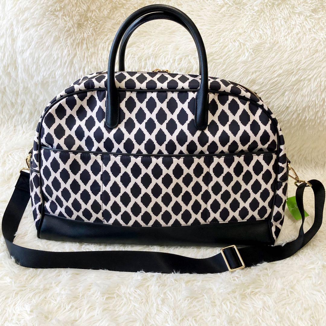美品　VERABRADLEY トラベルバック　2WAYボストンバック　本革トリム
