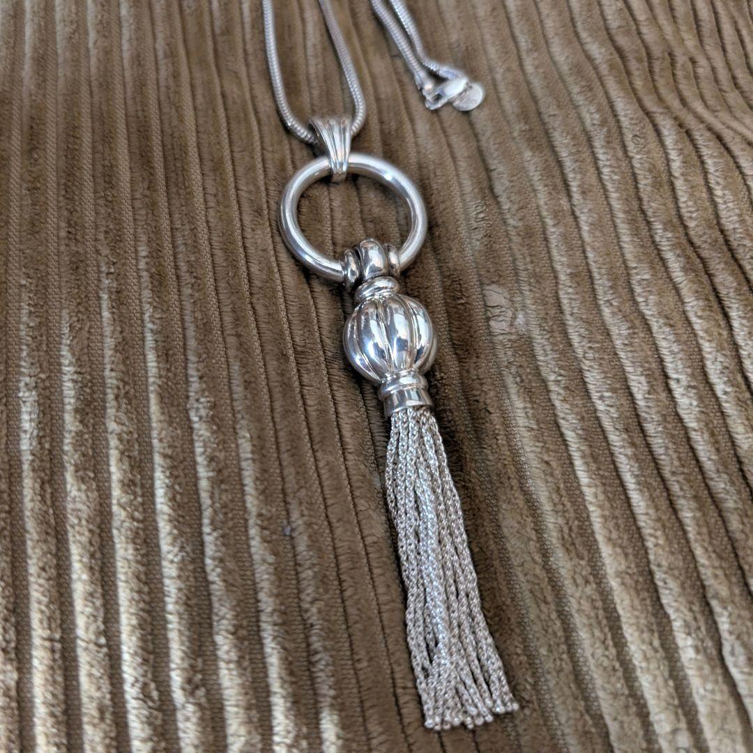 Tiffany タッセル付きネックレス