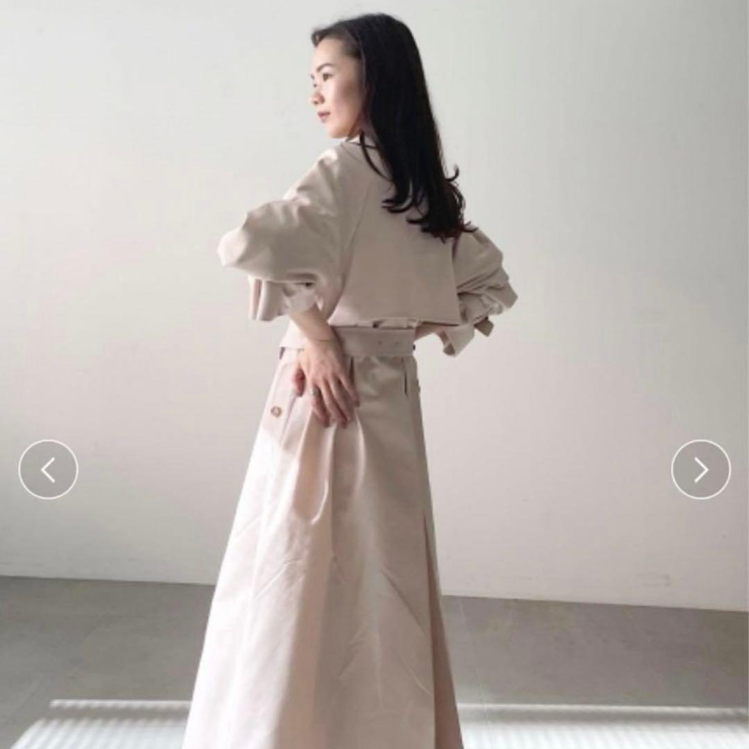 トレンチコート ロング ライトベージュ　Stylevoice for xxx