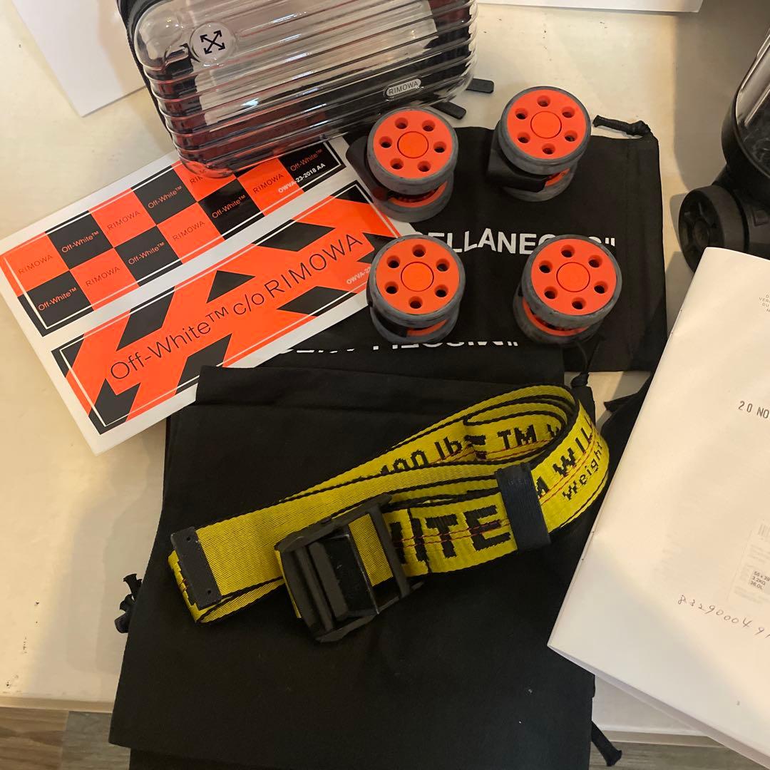 付属品完備 OFF-WHITE™ x RIMOWA \"See Through\"