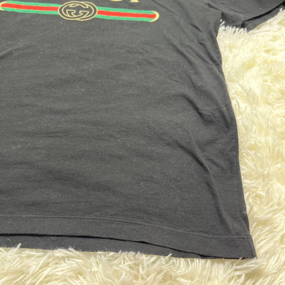 GUCCI ヴィンテージロゴウォッシュド オーバーサイズ Tシャツ　美品
