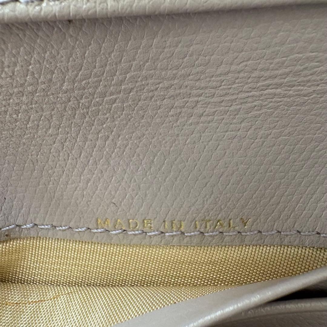 CHANEL 三つ折り財布 ラベンダーグレー