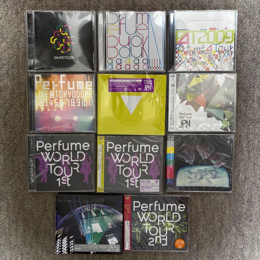 Perfume CD/DVD 計25タイトル【未開封品と美品】