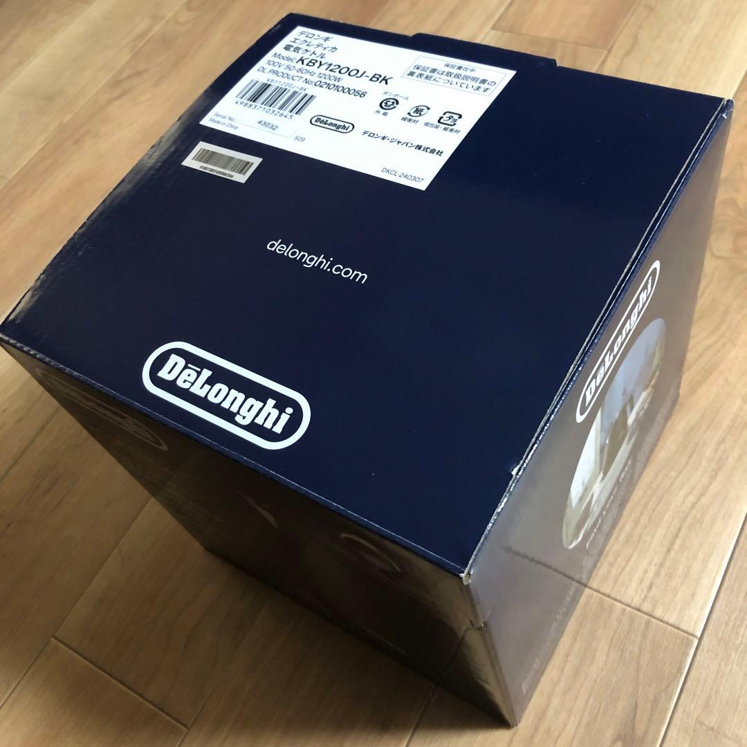 DeLonghi ECLETTA KBY1200J-BK 電気ケトル 新品