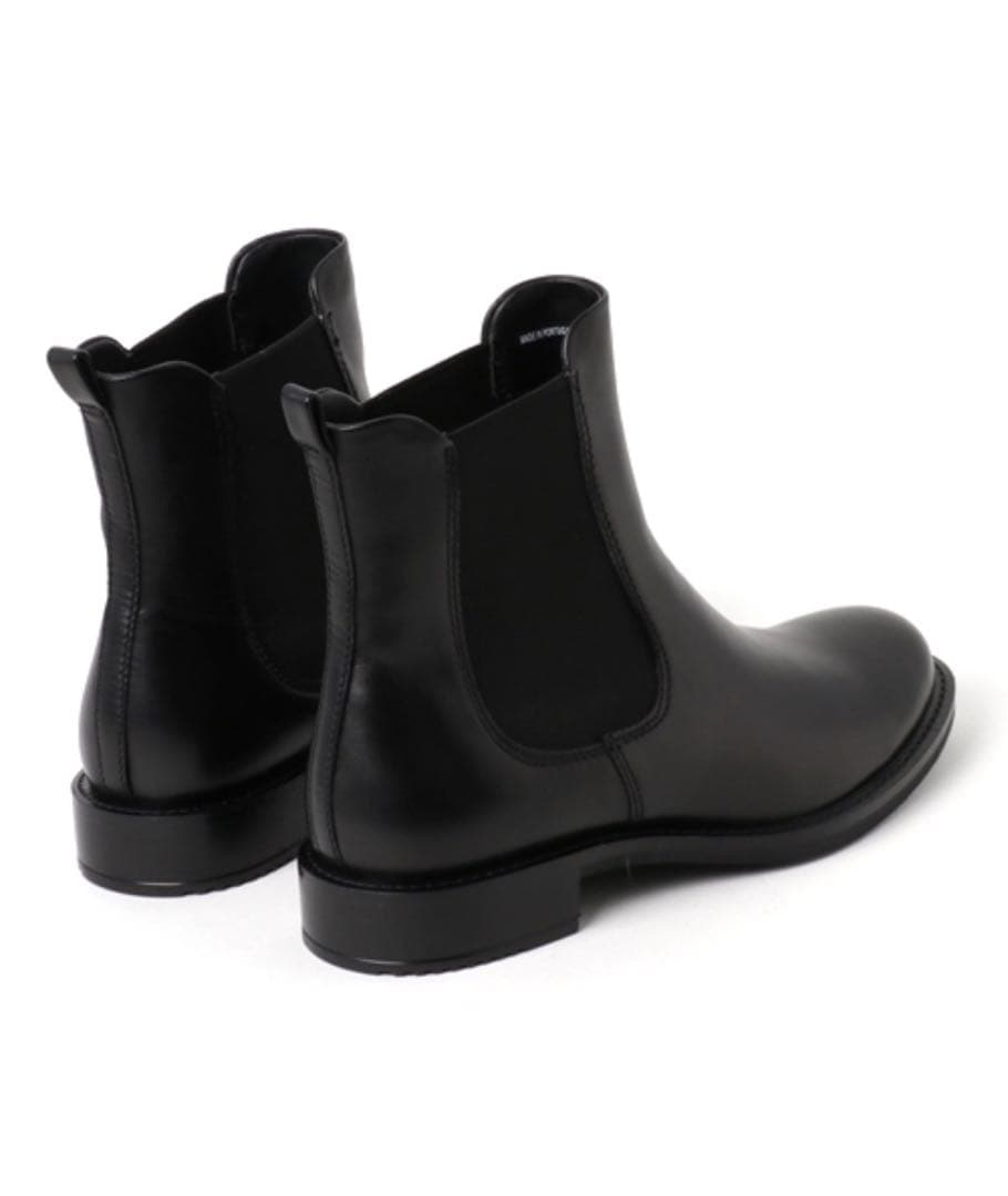 新品 Ecco 黒 ショートブーツ 23.5 箱付き 新作 エコー