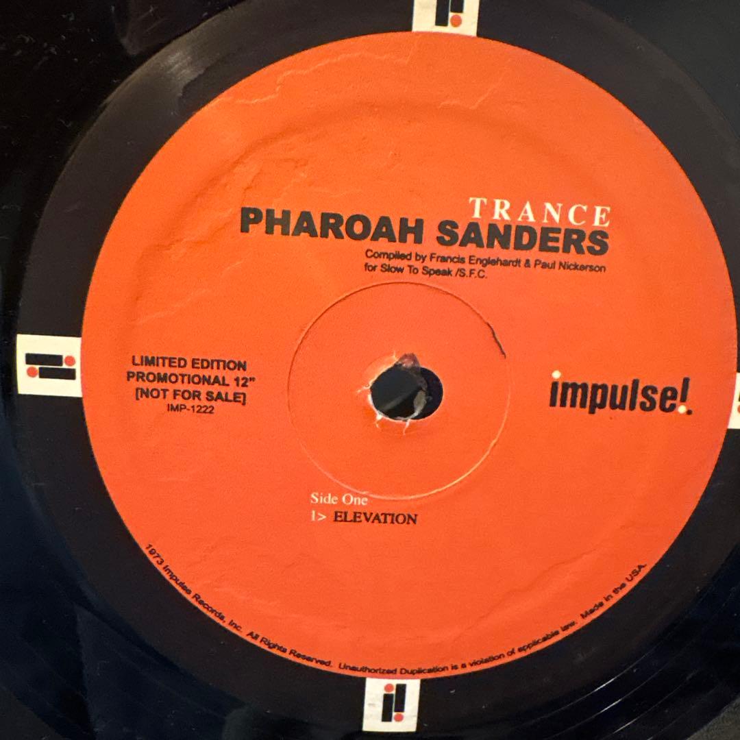 PHAROAH SANDERS ／Elevation 12インチレコード
