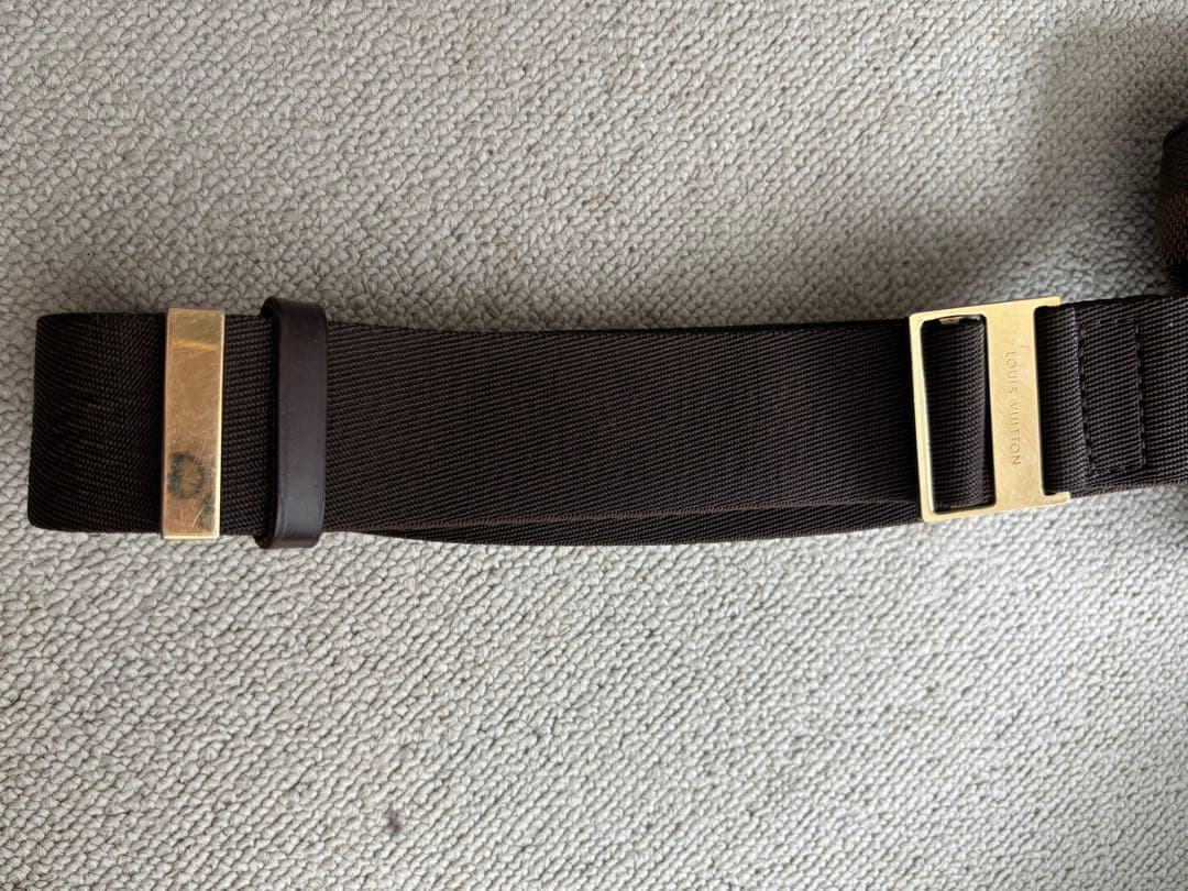 【美品】LOUIS VUITTON ダミエ ジェロニモス ボディバッグ 正規品