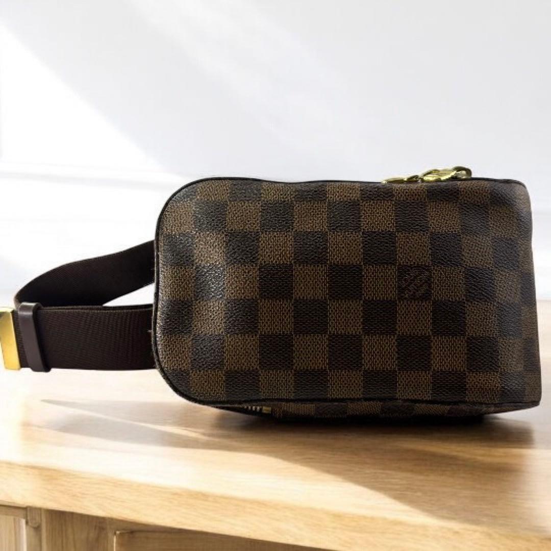 【美品】LOUIS VUITTON ダミエ ジェロニモス ボディバッグ 正規品