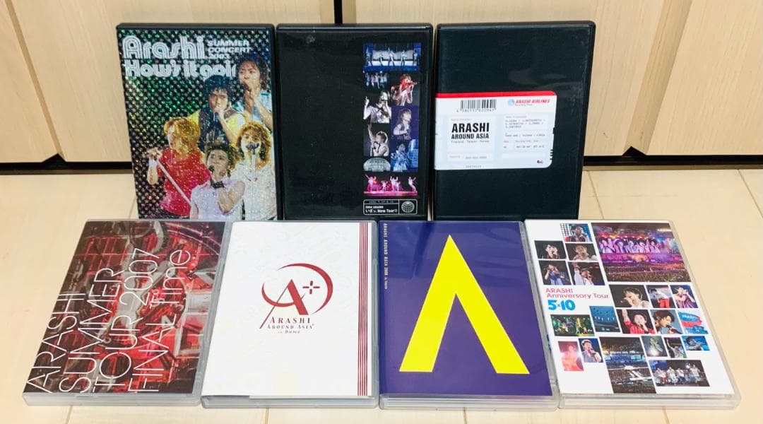 【13枚】 嵐 ARASHI ライブ DVD まとめ売り セット (通常盤)