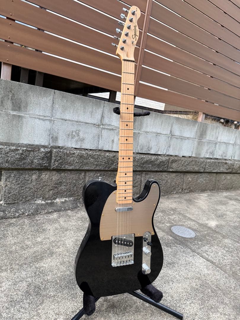 Squier テレキャスター Affinity ブラック ソフトケース付