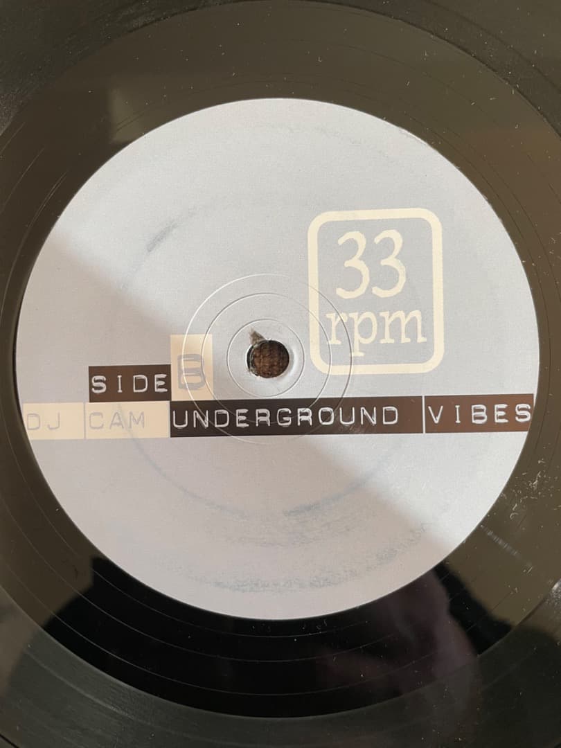 DJ CAM UNDERGROUND VIBES レコード
