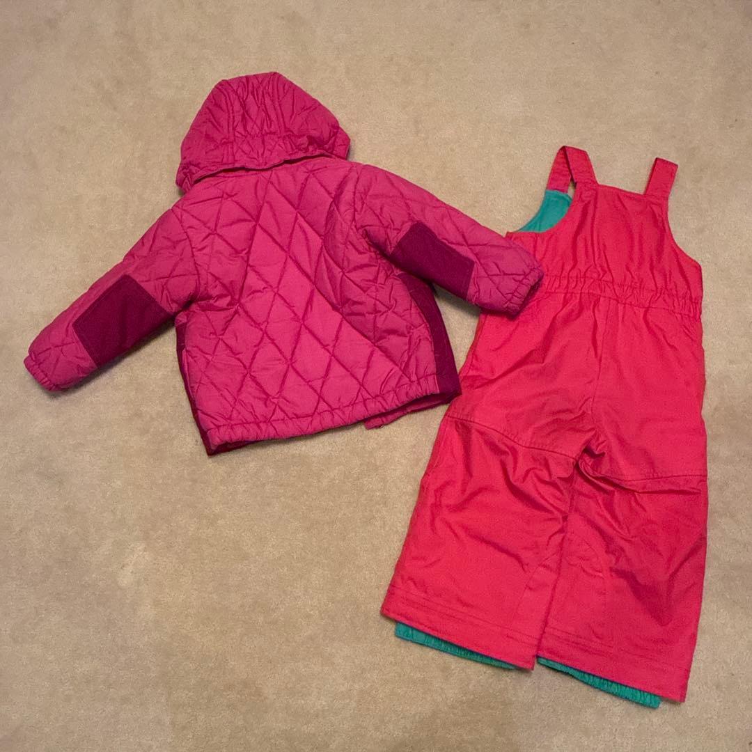 patagonia キッズ スキーウェア ジャケット&オーバーオール 2T