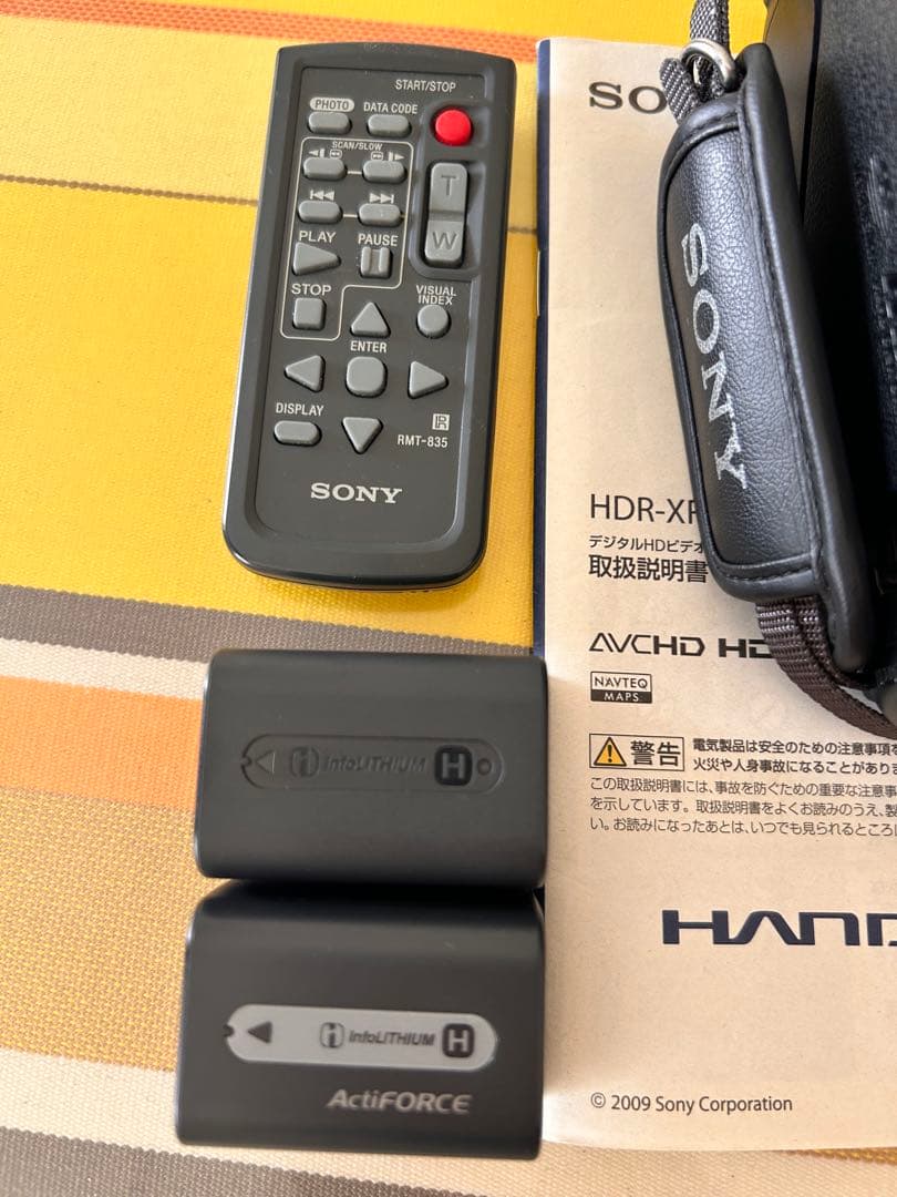 【動作確認済】SONY HDR-XR500ビデオカメラ