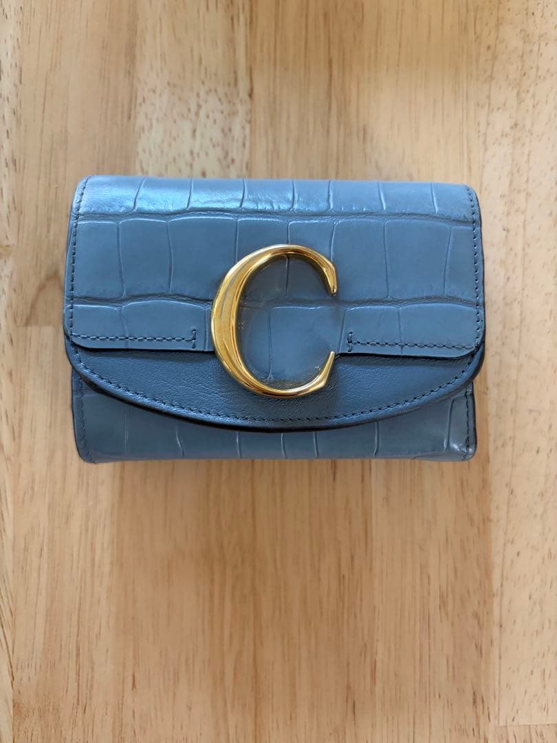 【Chloe】本日のみさらに値下げ！！クロエ　ミニ財布　クロコ　箱タグ袋付き！