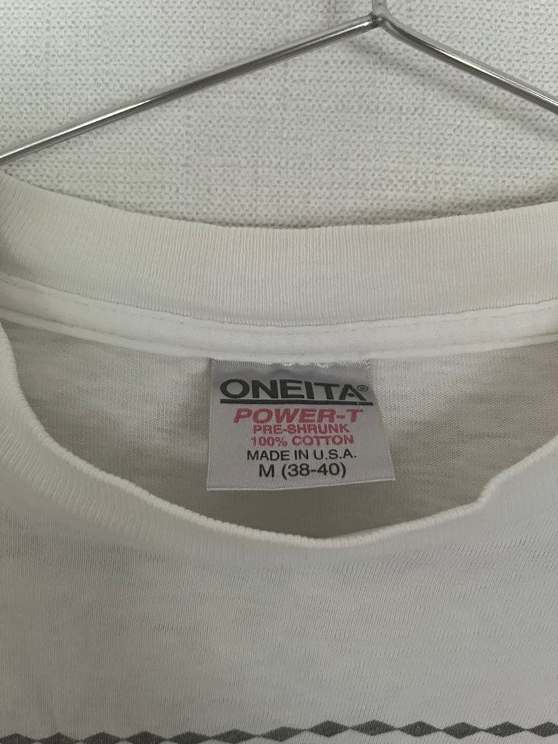 ビンテージ　 アートプリント Tシャツ M 短丈　USA製