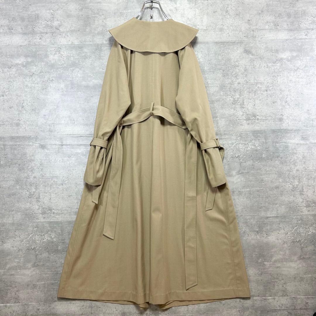 新品　リリーブラウン　ラッフルショールローブトレンチコート　サンプル品　春コート