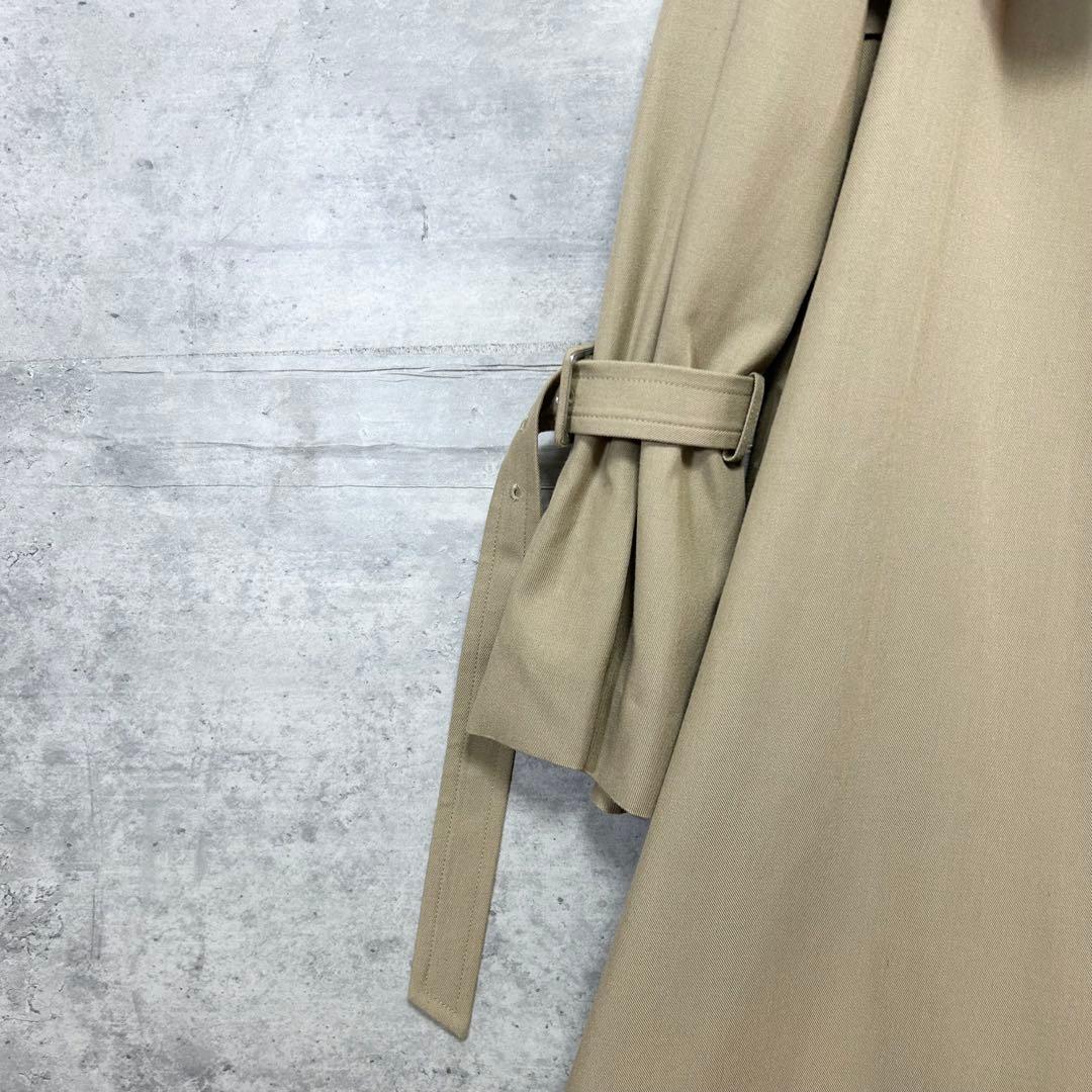新品　リリーブラウン　ラッフルショールローブトレンチコート　サンプル品　春コート
