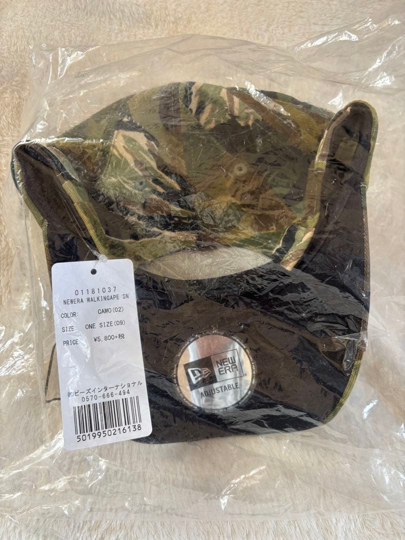 XLARGE×NEWERA WALKING APE CAP 新品未使用