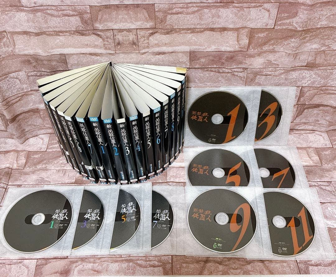 DVD 必殺仕置人 全7巻 / 新必殺仕置人 全11巻 全巻セット