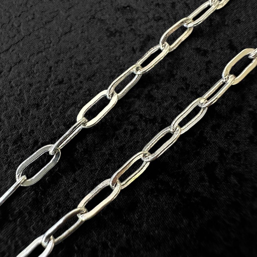 GUCCI SV925 エンボス　Gロゴ　モチーフ　ネックレス
