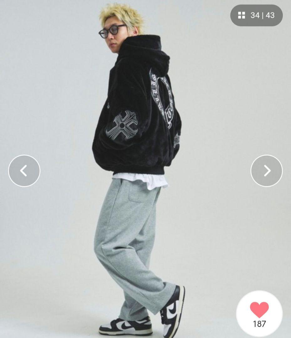 即完売希少激レア クロムCROSSEMBLEM FUR BLOUSONBBOY