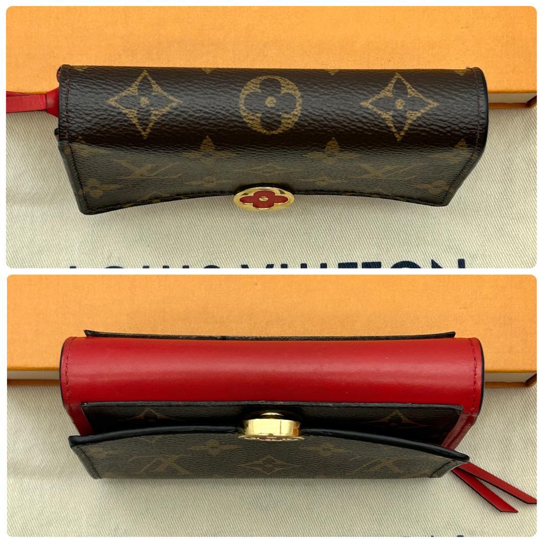 ★美品★　ルイヴィトン　モノグラム　 ポルトフォイユ　フロール　コンパクト