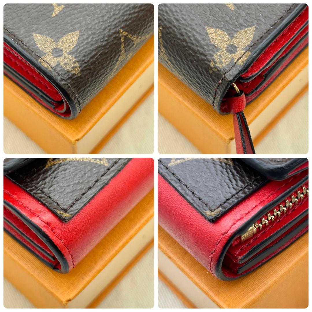 ★美品★　ルイヴィトン　モノグラム　 ポルトフォイユ　フロール　コンパクト