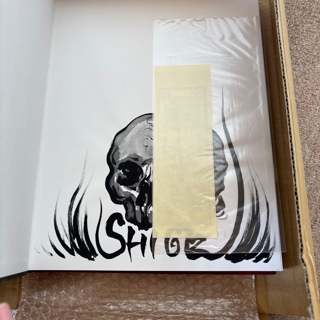 【美品】SHIGE Yellow Blaze Tattoo 作品集 写真集 図録