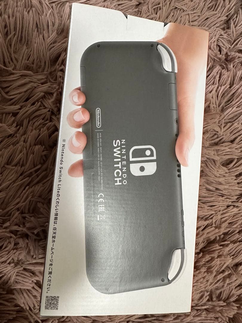 Nintendo switch lite グレー　本体箱付き　ソフトセット