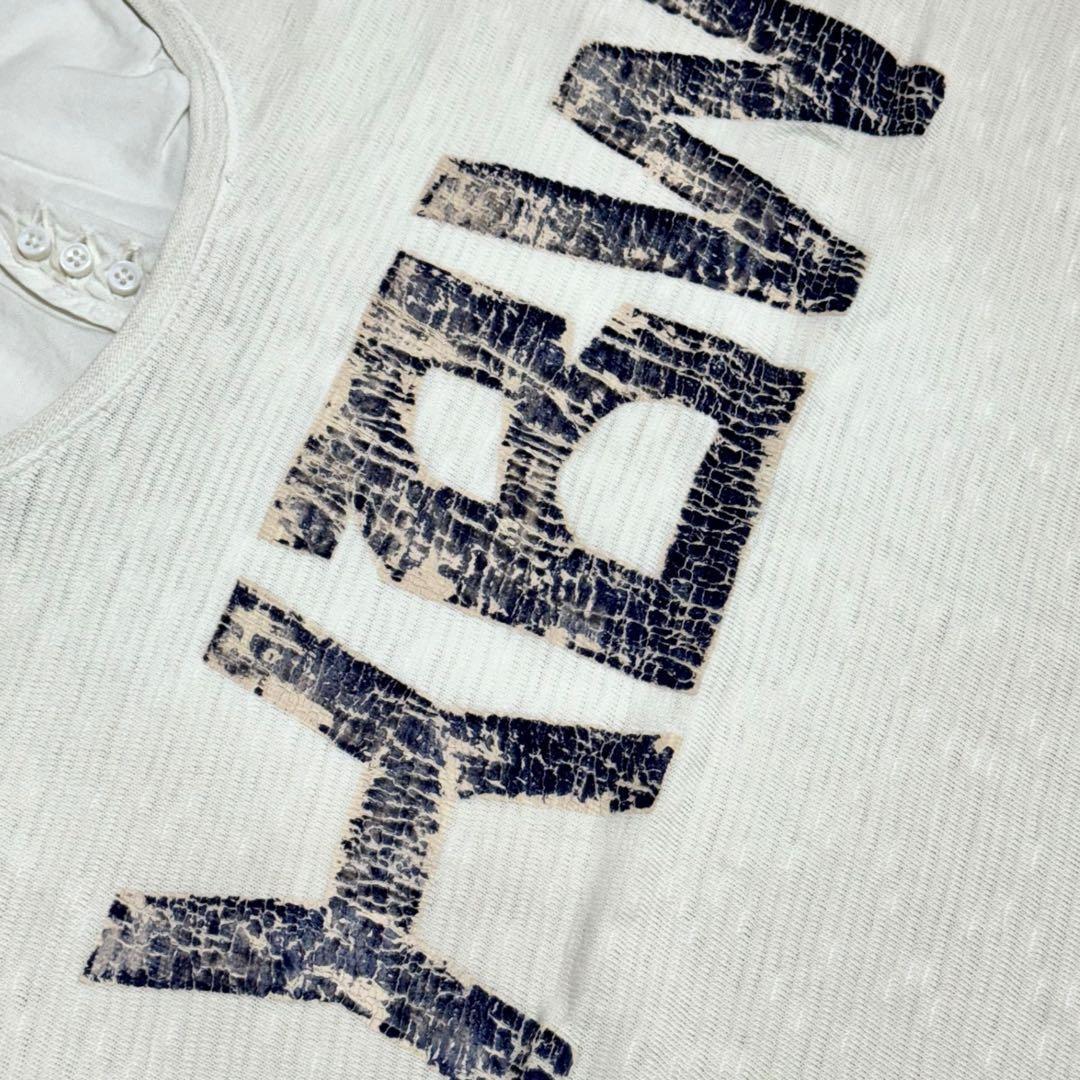 KAPITAL HBWプリント Tシャツ ホワイト