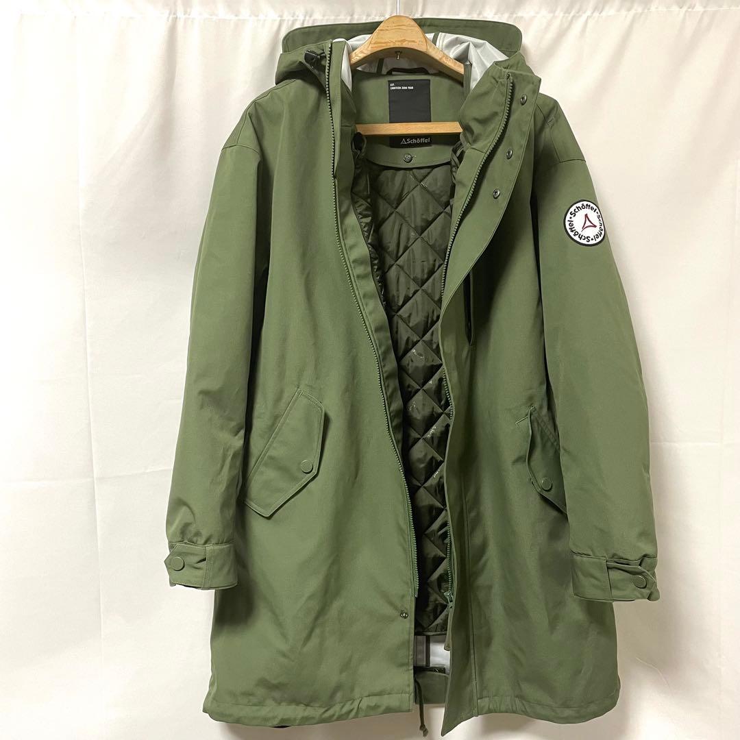 ★未使用に近い★ Schöffel（ショッフェル）2IN1モッズコート L