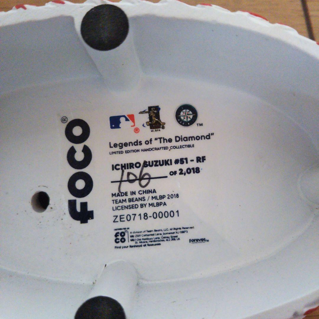 イチロー ボブルヘッド マリナーズ　FOCO限定販売品　値引不可