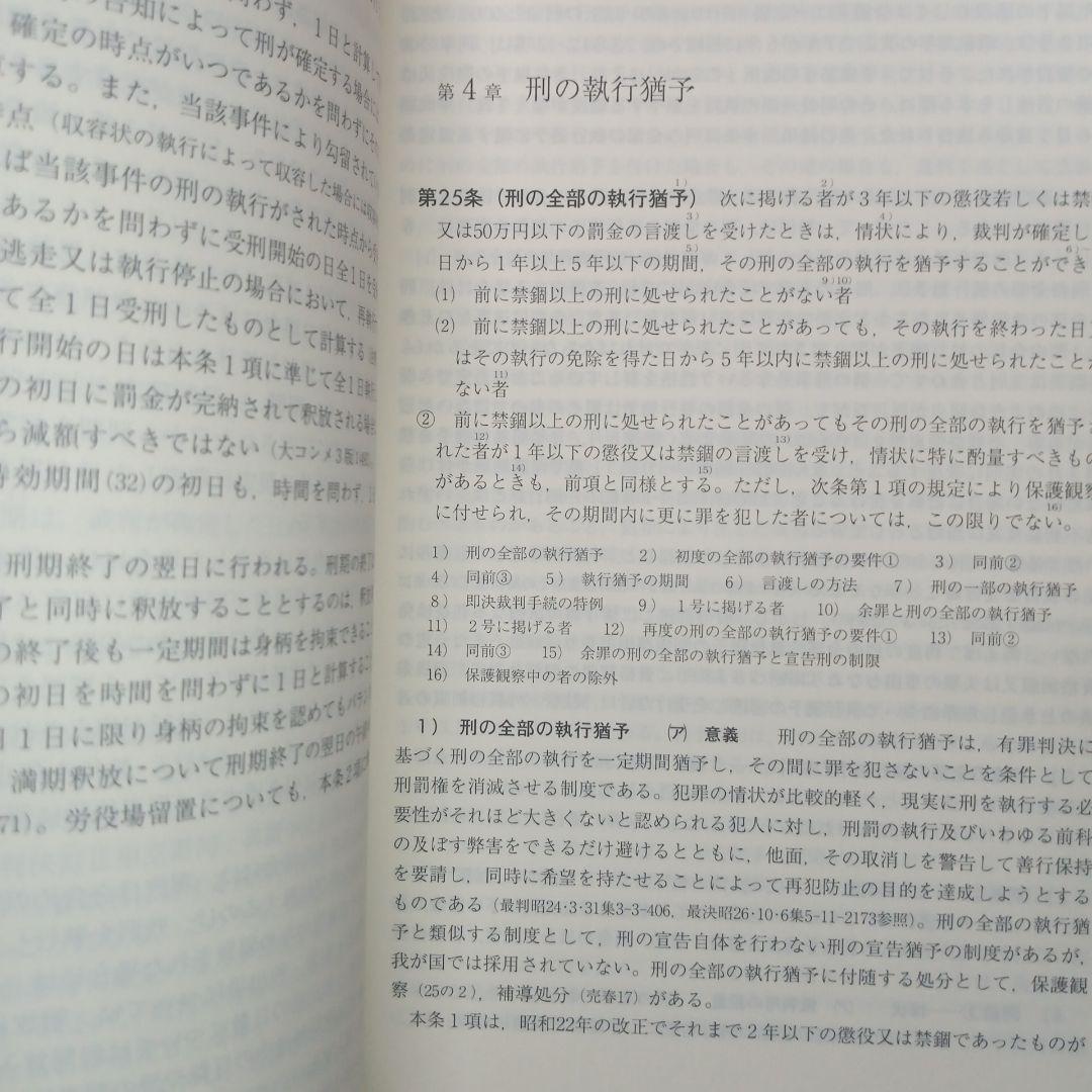 条解刑法 第4版補訂版