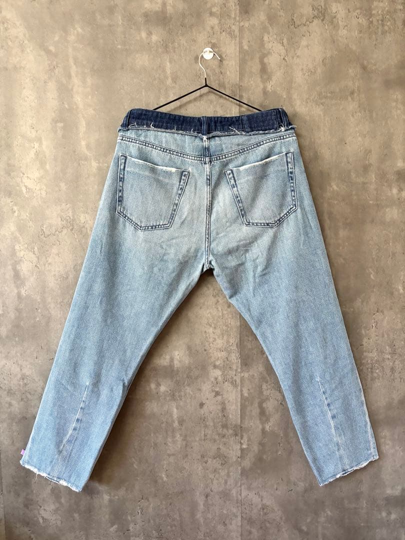 〈早い者勝ち・美品〉マルジェラ　MM6 デニムパンツ　即完売品　切り返し15ss