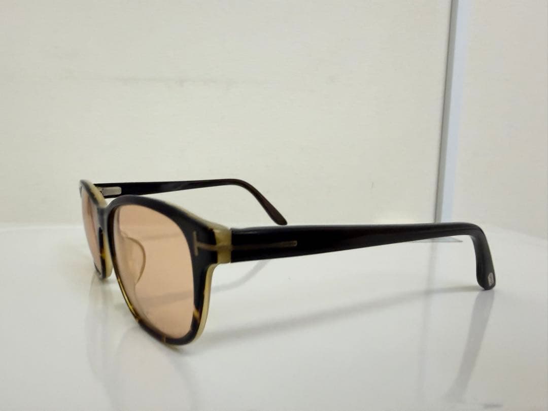 TOM FORD TF5196001 サングラス ライトブラウン　度なし
