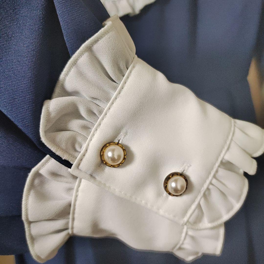 Amavel Classical Maid ワンピース ネイビー