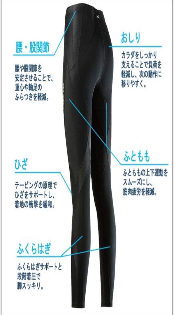 ワコールCW-X ジェネレーターモデル　スポーツタイツレディースM