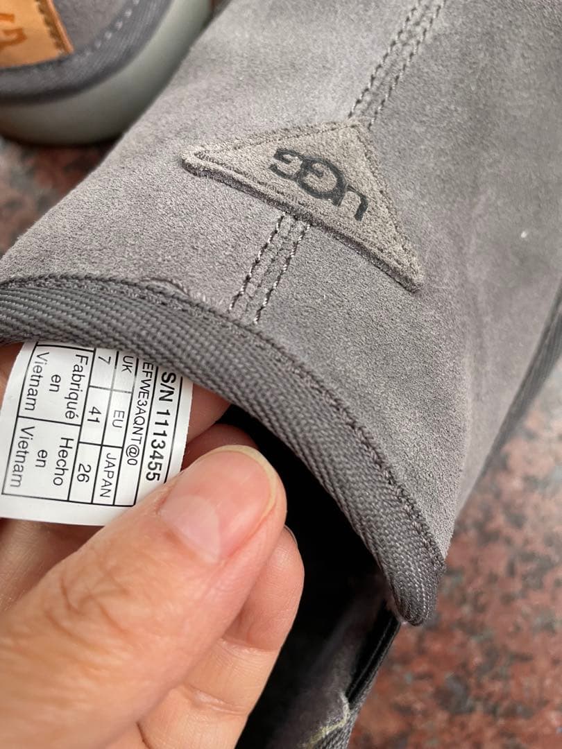 ugg メンズモカシン　26
