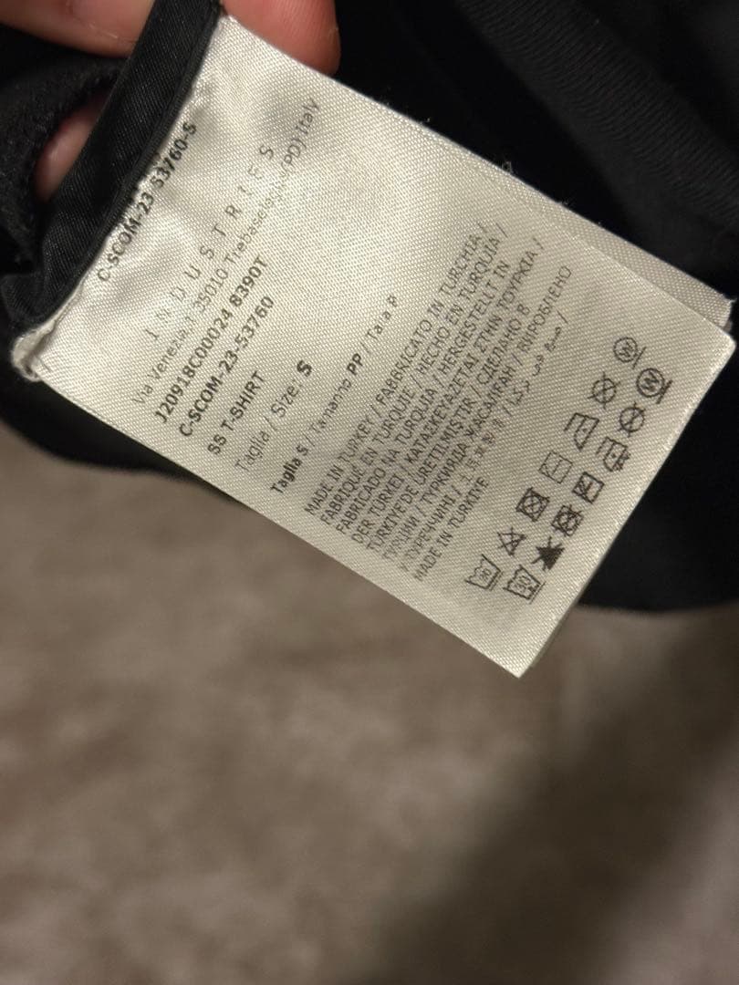 MONCLER ブラック Tシャツ S