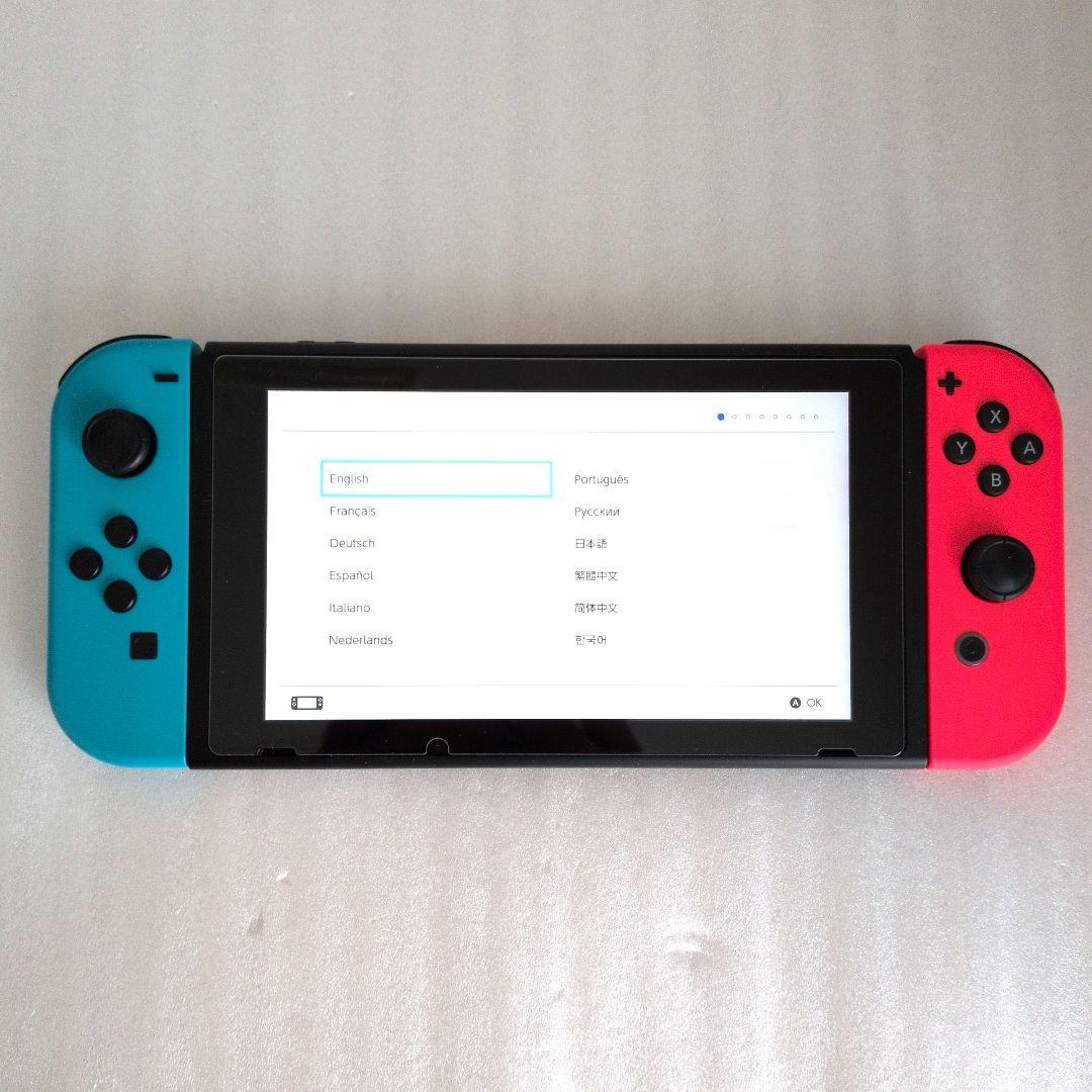 【中古】Nintendo Switch　本体・ポーチ セット