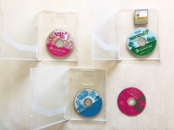 ミッシェル　任天堂　ゲームキューブ　本体＋ソフトセット