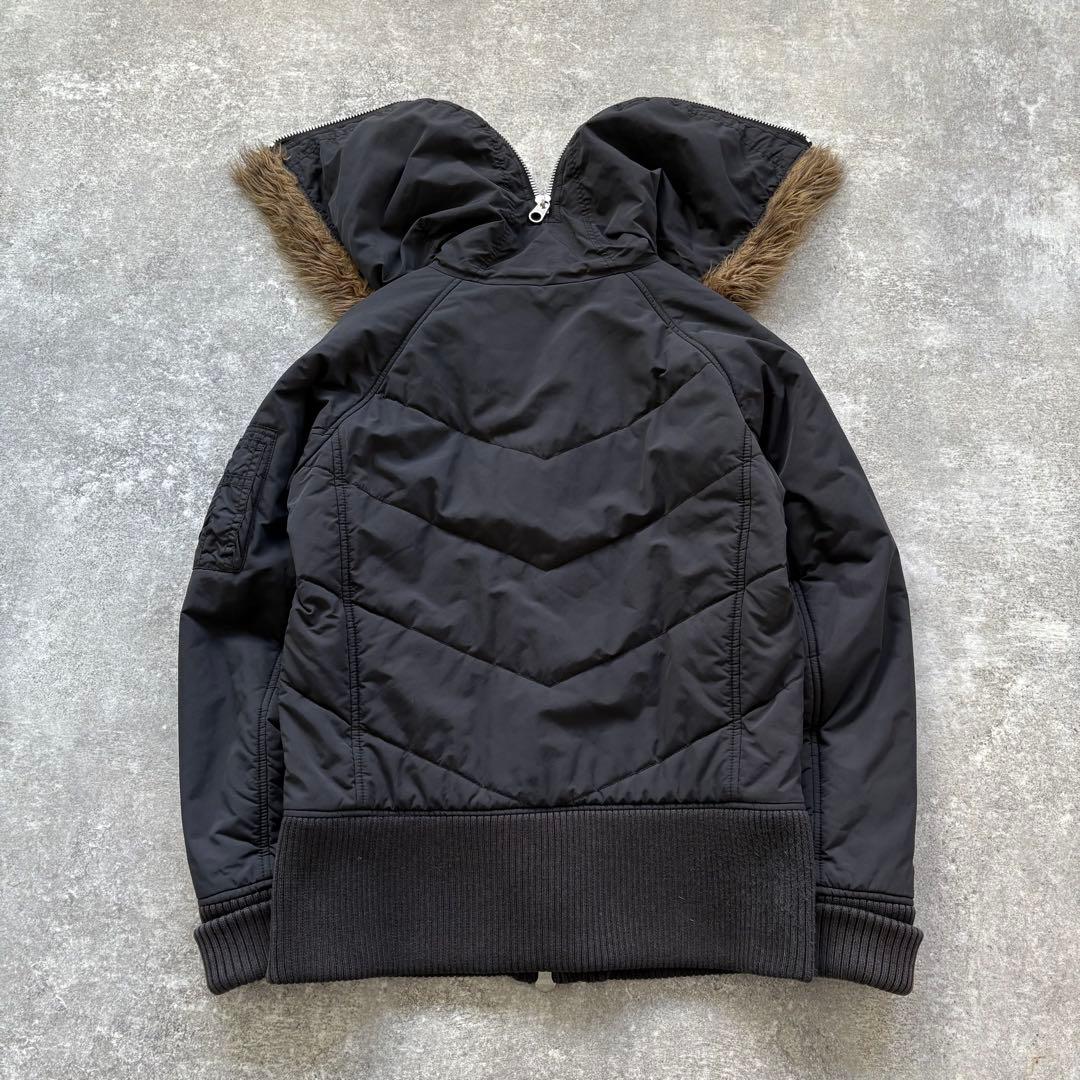 【Quiksilver】 クイックシルバー N-2B フライトジャケット (L)