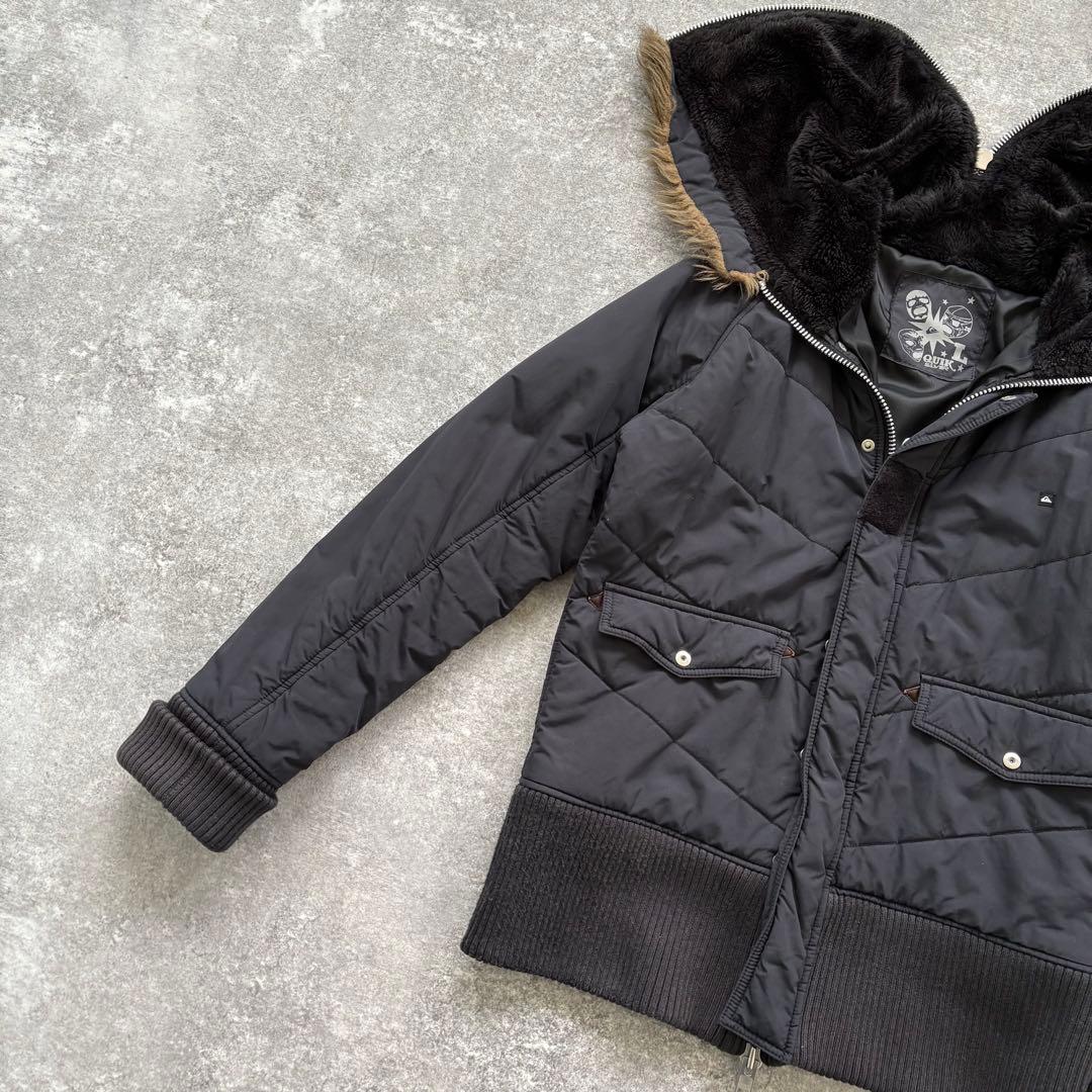 【Quiksilver】 クイックシルバー N-2B フライトジャケット (L)