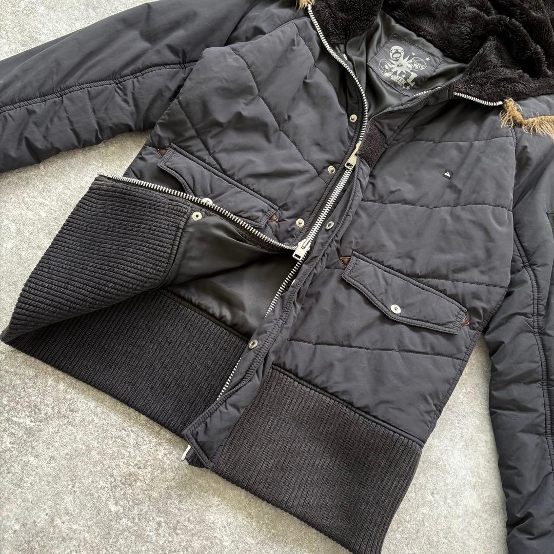 【Quiksilver】 クイックシルバー N-2B フライトジャケット (L)