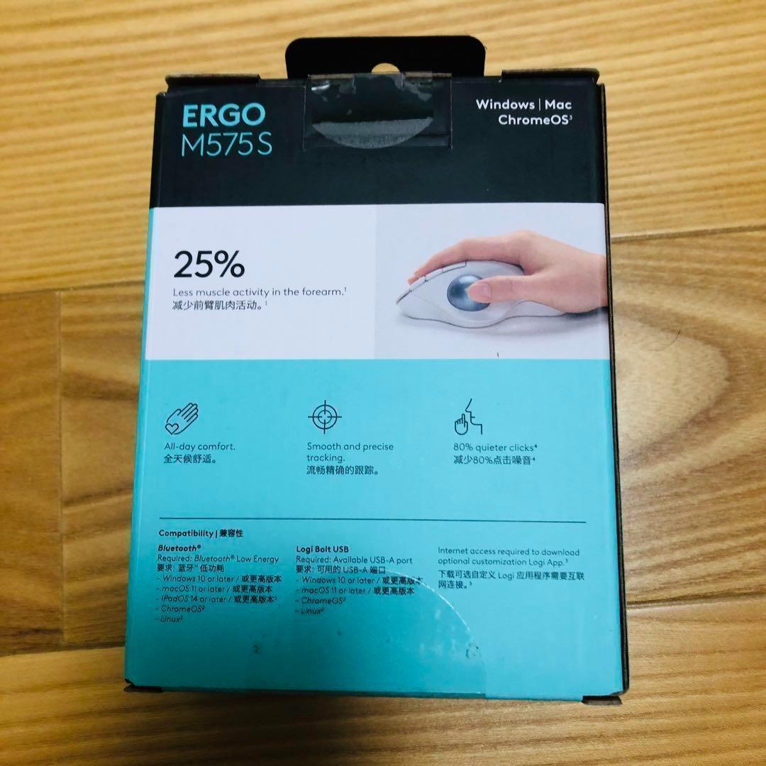ロジクール ERGO M575S ワイヤレストラックボール M575GR