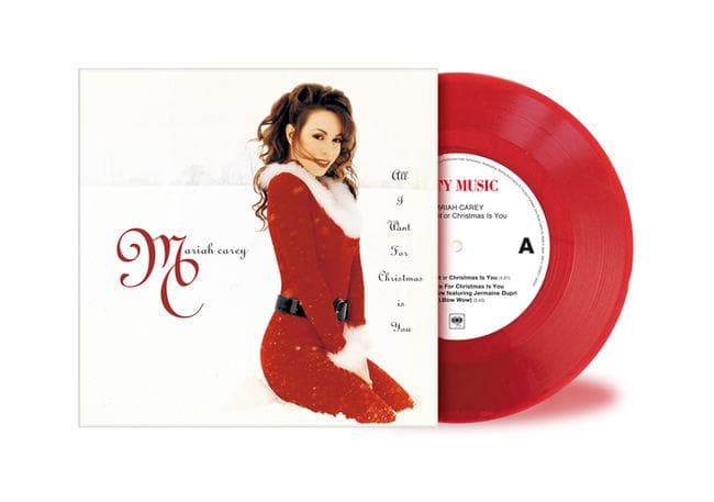Mariah Carey 恋人たちのクリスマス 7インチアナログレコード LP1
