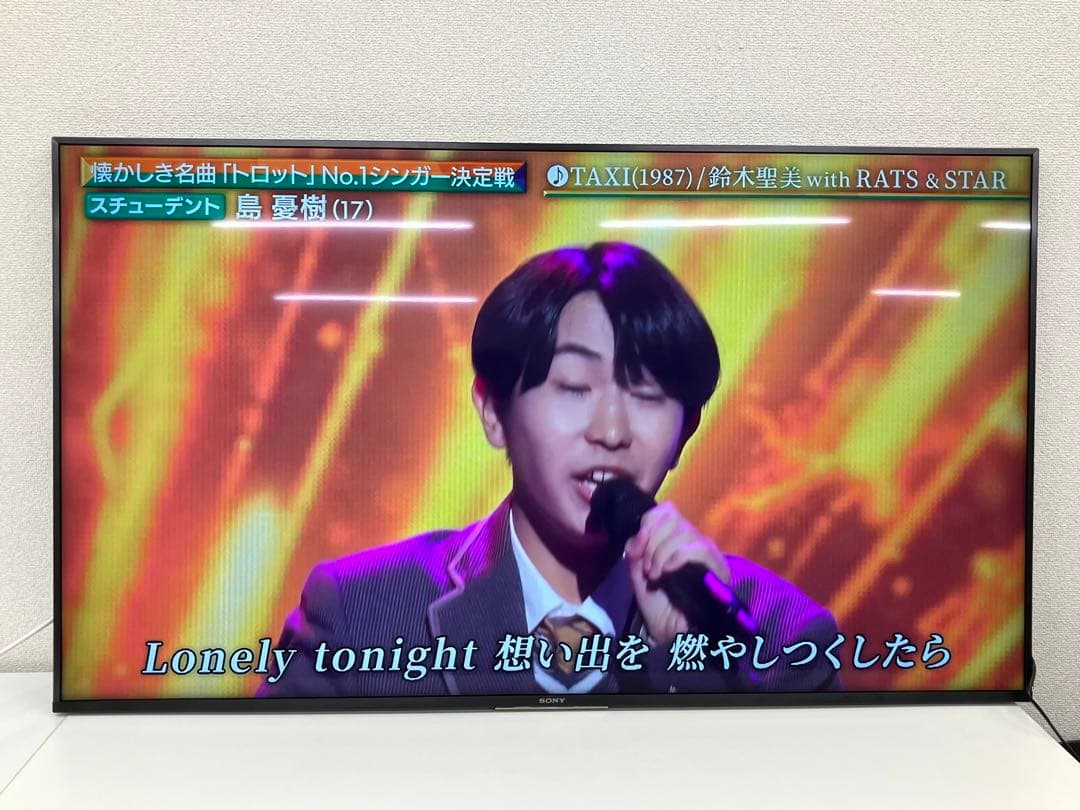 里中ハル4K液晶テレビ 壁掛けテレビ KJ-55X8550H 55型